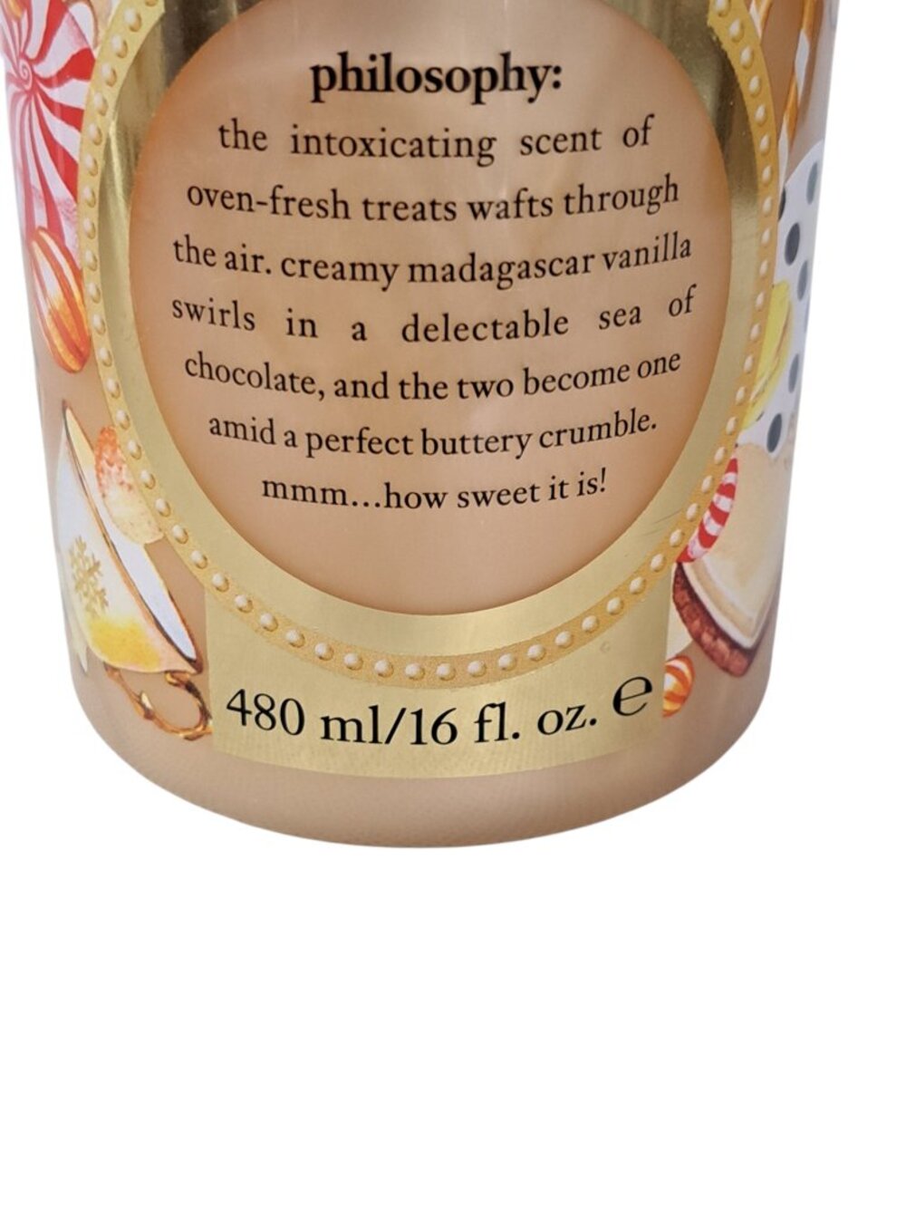 Philosophy Vanilla Chocolate Crumble 3-in-1 Shampoo, Shower Gel & Bubble Bath - Picture 6 of 11
